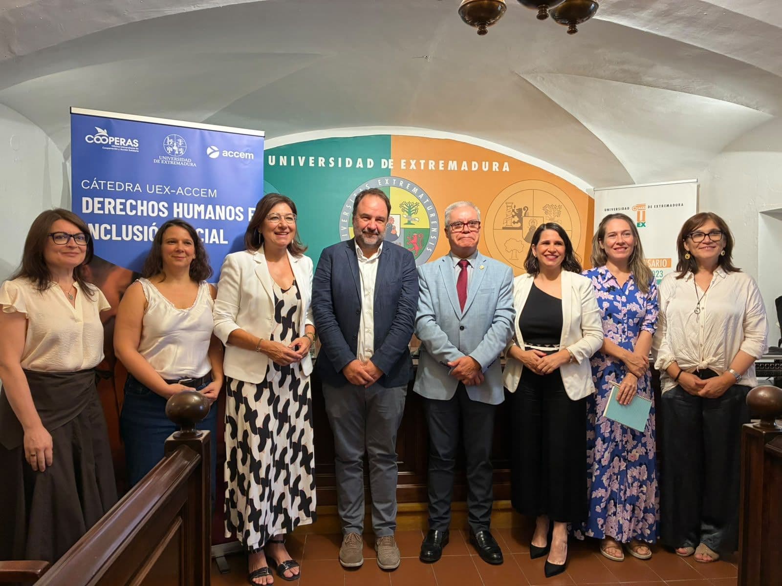 Accem y la Universidad de Extremadura impulsan la Cátedra de Derechos Humanos e Inclusión Social