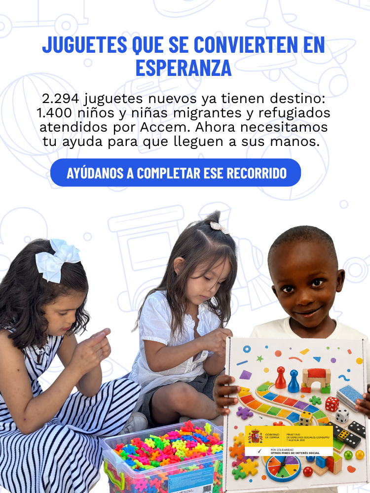 Juguetes que se convierten en esperanza